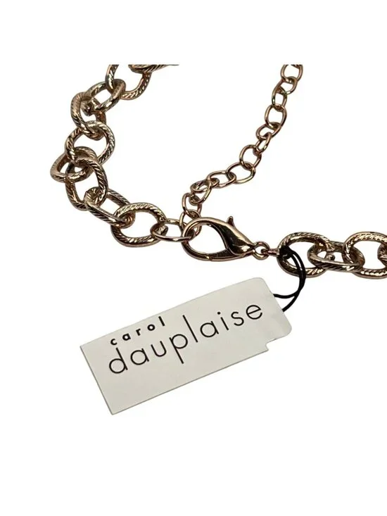 Carol Dauplaise Gold Tone Cable Chain Necklace W/ Large Starfish Pendant (6314) - Picture 8 of 8